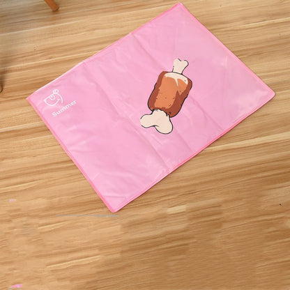 Dog Bite Prevention Mat In Summer Pets Gym From House Pink L