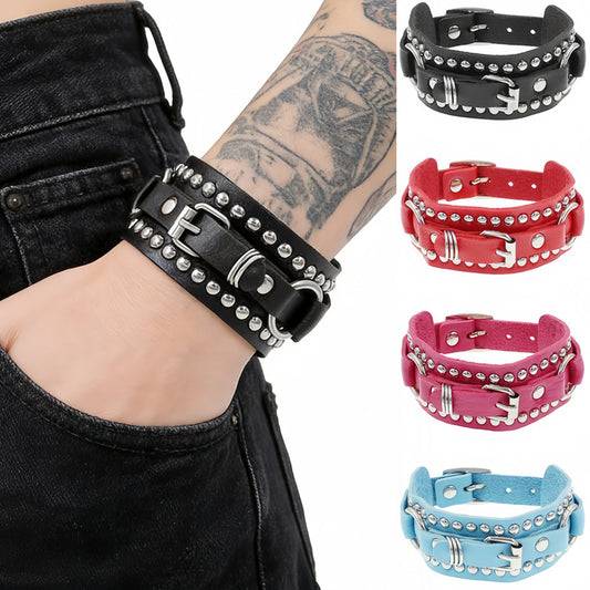Eco-Friendly Pu Leather European And American Fashion Punk Style Women Gym From House
