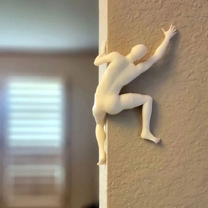 Unique Climber Sculpture Wall Decor Climber Wall Decoration Home Decor DealSniper.net