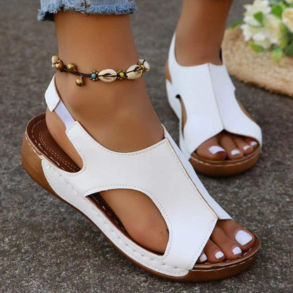 New Summer Wedges Sandals With Elastic Band Design Women Gym From House