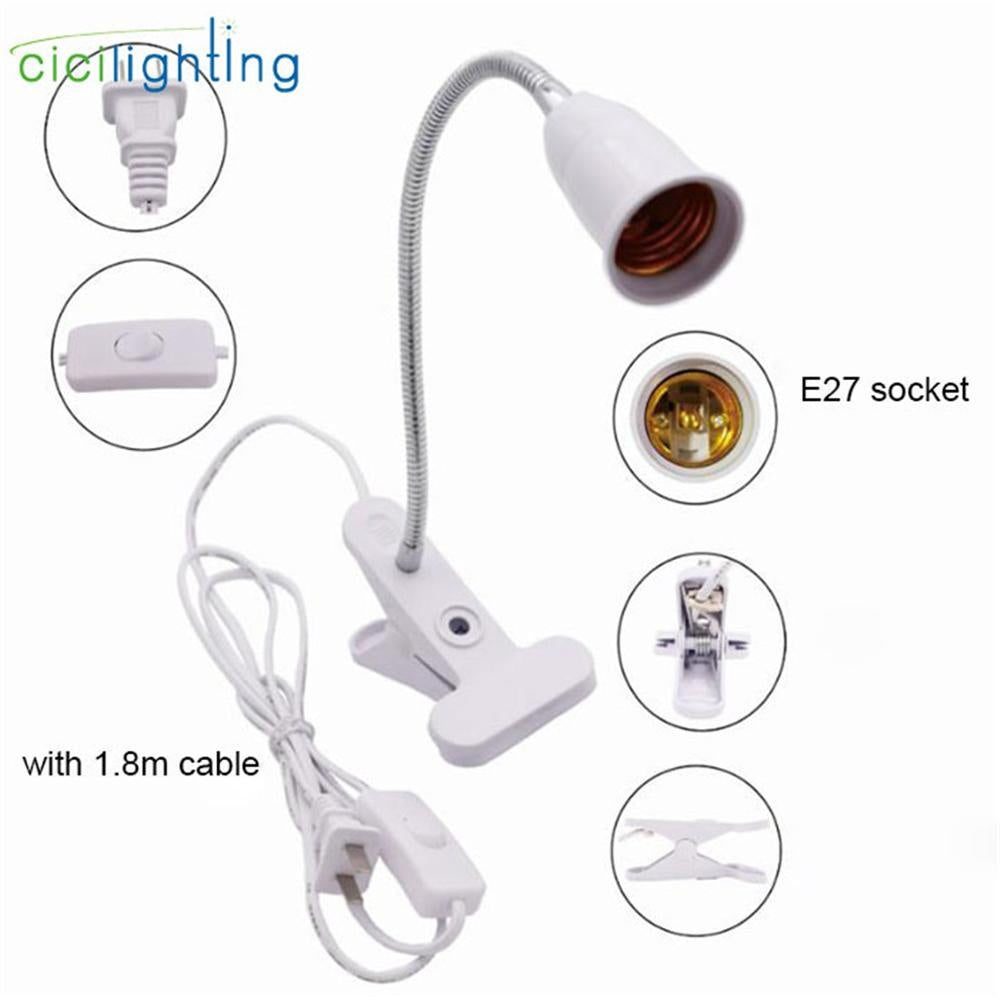LED Grow Light 360 Degrees Flexible Desk Lamp Holder E27 House DealSniper.net