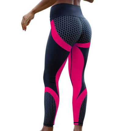 Yoga Fitness Leggings Women Pants Fitness Slim Tights Gym Running Sports Clothing Women dealsniper-net Red 3XL