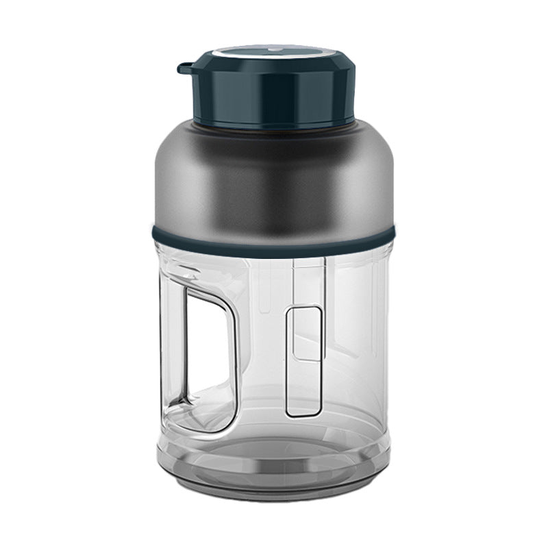 1500ml Portable Blender Cup Fruit Mixers Fruit Extractors Handheld Outdoor DealSniper.net Graphite green USB