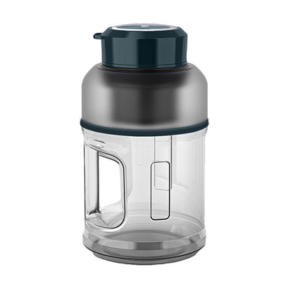1500ml Portable Blender Cup Fruit Mixers Fruit Extractors Handheld Outdoor DealSniper.net Graphite green USB