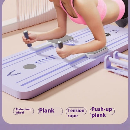Four-in-one Foldable Automatic Rebound Home Exercise Abdominal Muscle Firm Abs Fitness Board Sports DealSniper.net