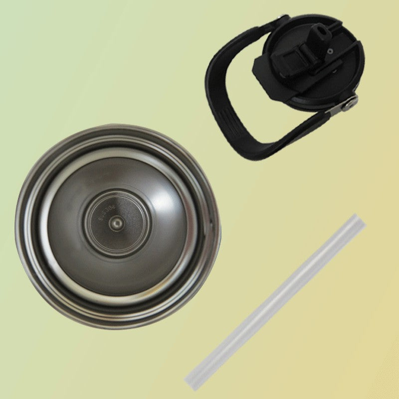 304 Stainless Steel Vacuum Cup With Double Drinking Mouth Design Kitchen DealSniper.net