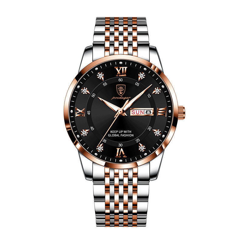 New Men's Watch Waterproof Luminous Calendar Jewelry Gym From House 8 Style