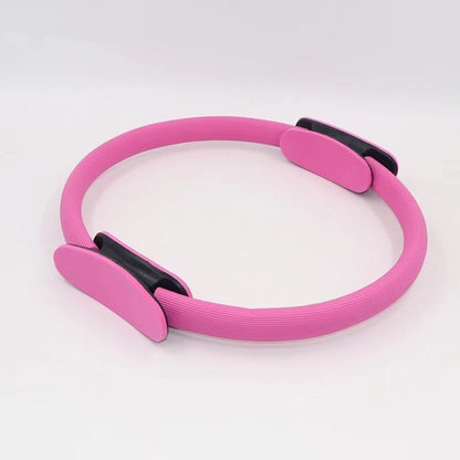 Yoga Pilates Ring Unbreakable Yoga Magic Circle Toning Sports DealSniper.net Pink