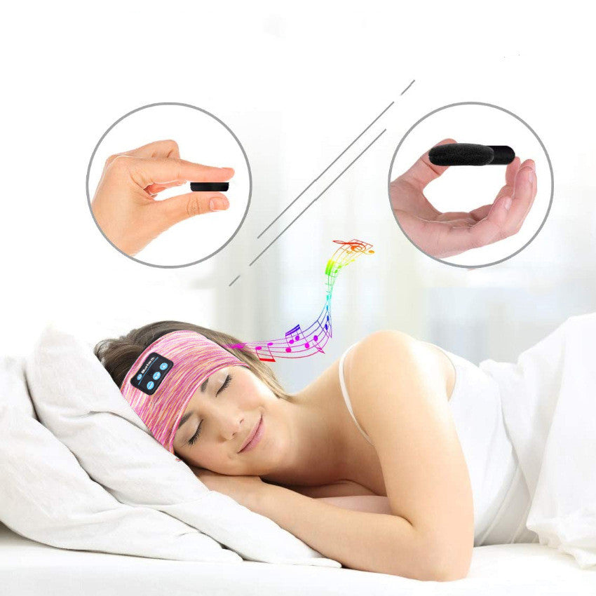 Wireless Eye Mask, Bluetooth Headset, Hands-free Call Running Headscarf Women dealsniper-net