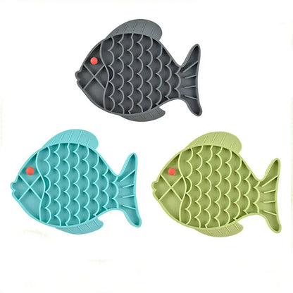 Silicone Lick Mat For Pet Dogs Slow Food Plate Rice Bowl Pets Gym From House 3Colors