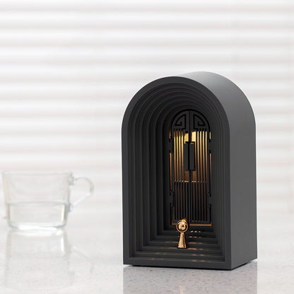 Nordic Table Lamp LED Creative Bedside Decoration Bluetooth Speaker Home Decor DealSniper.net Grey Basic model