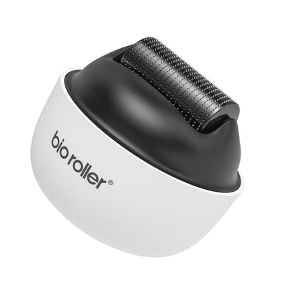 Men's Portable Hair Growth Beard Roller Microneedles Men dealsniper-net 0.25mm G4 White
