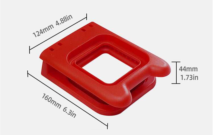 Creative Breakfast Making Sandwich Cutter Hemming Square Sandwich Kitchen Gadgets Kitchen DealSniper.net Square Sandwich Press Mold Red