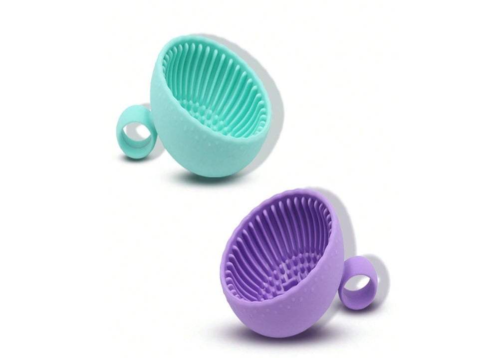 Two Silicone Dishwashing Brushes Are Durable