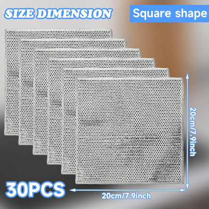 30PCS Multipurpose Wire Dishwashing Rags Kitchen DealSniper.net W13322869