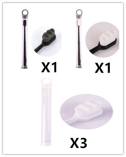 Ultra-fine Toothbrush Super Soft Bristle Deep Cleaning Brush