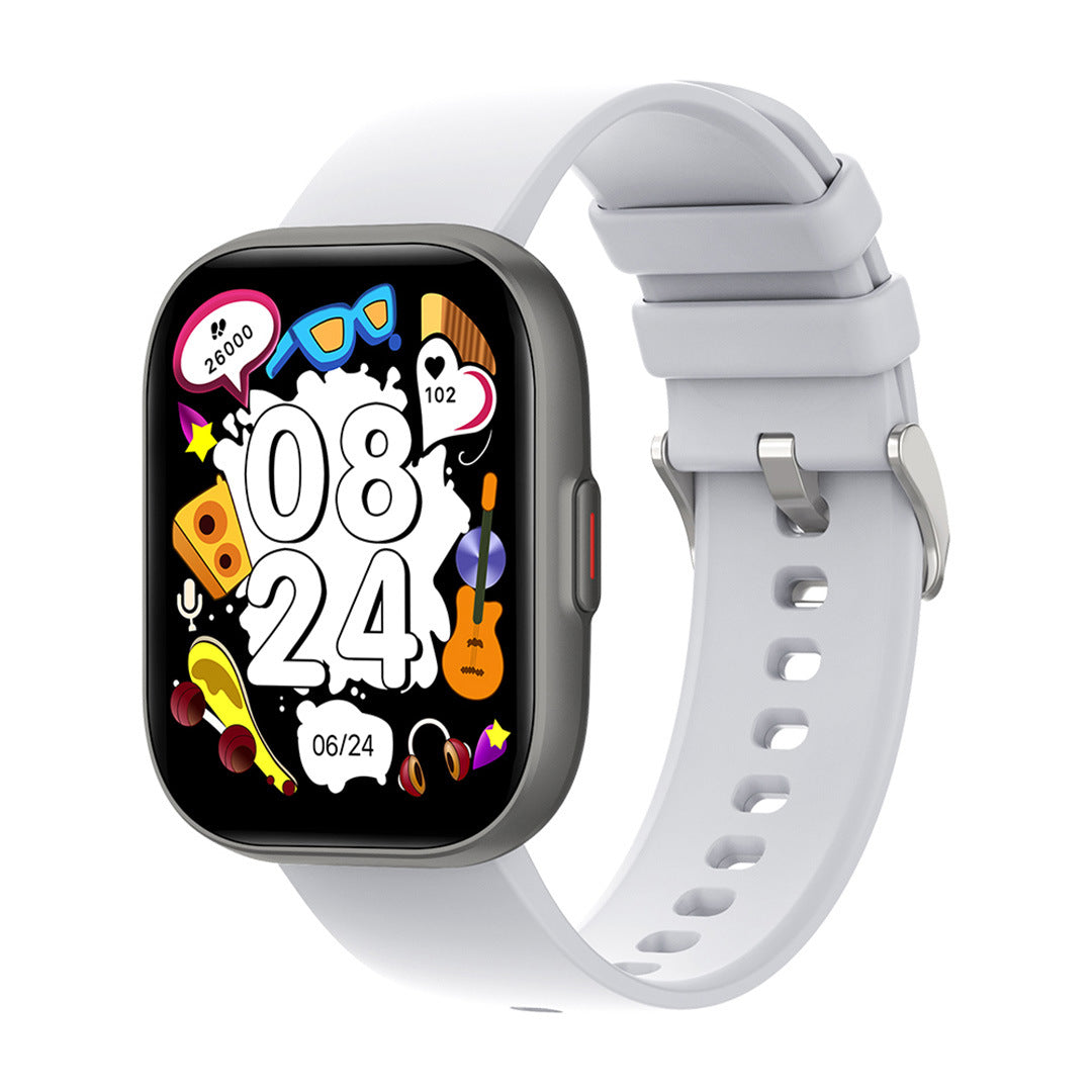 High-end Heart Rate Meter Step Plastic Call Smart Watch Jewelry dealsniper-net