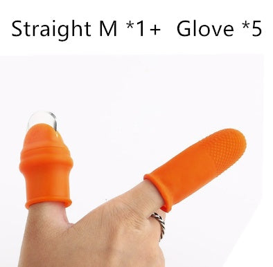 Silicone Thumb Knife Finger Protector Gears Cutting Garden DealSniper.net Set D