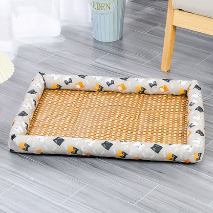 Pet Summer Cooling Pad Cooling Mattress Pets Gym From House Grey 40x30cm