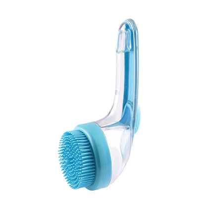 Dogs Cats Pets Brush Pet Bath Brush Cleaning Brushes Pets Gym From House Bath Brush Blue ZY71
