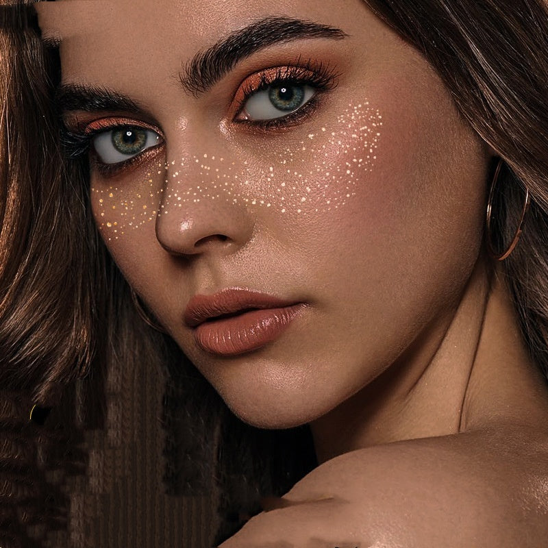 Gilding Freckle Tattoo Sticker Gilding Glitter Stickers Waterproof Beauty DealSniper.net