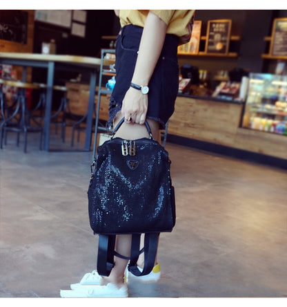 Fashion Personality Women's New Mesh Backpack Women Gym From House