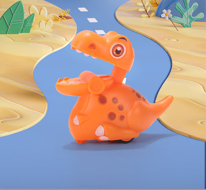 Boys And Girls Toys Gift Press Aerospace Warrior Inertia Kids dealsniper-net Press Dinosaur Orange