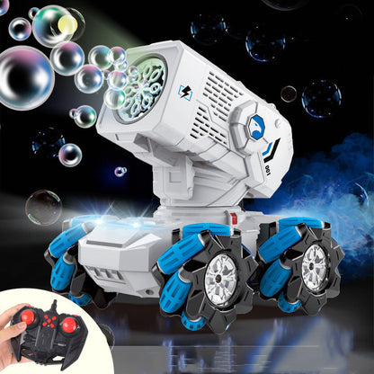 Children's Bubble Blowing Remote Control Car