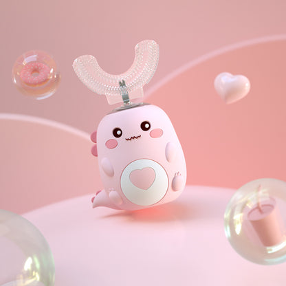 Children'S Electric Toothbrush Food Grade Silicone Oral Kids null