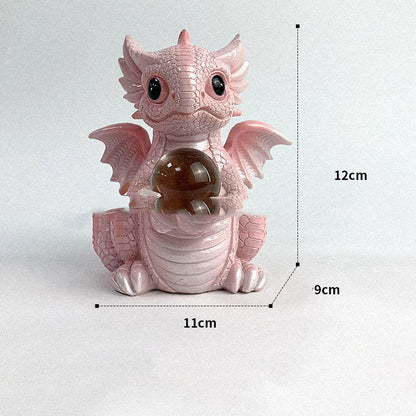 Light-emitting Dragon Fantasy Home Decoration Home Decor dealsniper-net Pink