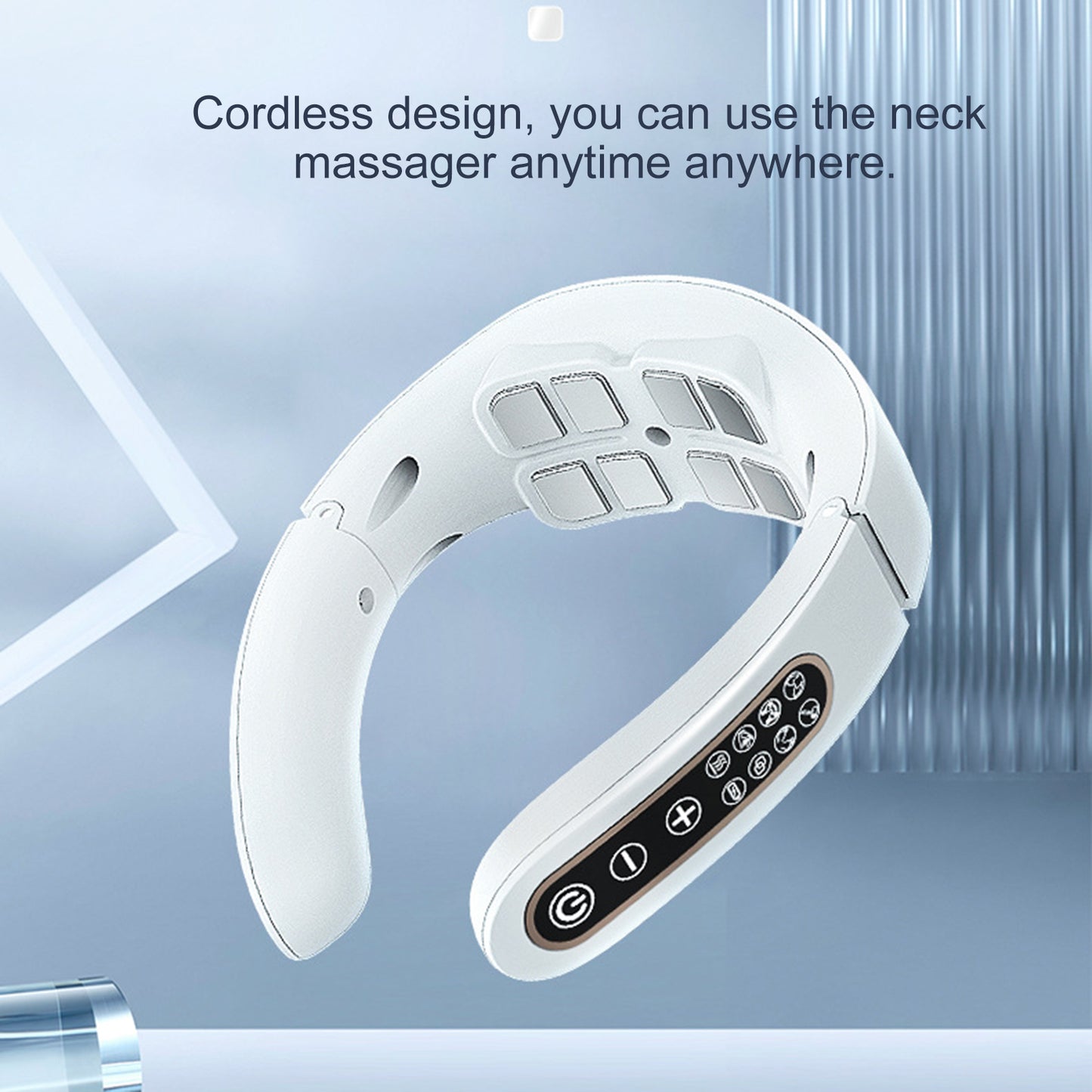 Home Fashion Smart Hot Compress Shoulder Neck Massager Health Gym From House