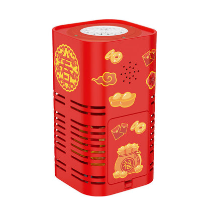 New Year Gift Christmas Fireworks Bubble Machine Year Holidays DealSniper.net Red