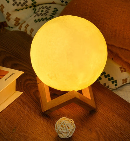New Unique Gifts Customized Lunar Atmosphere Charging Home Decor Gym From House warm light 8cm