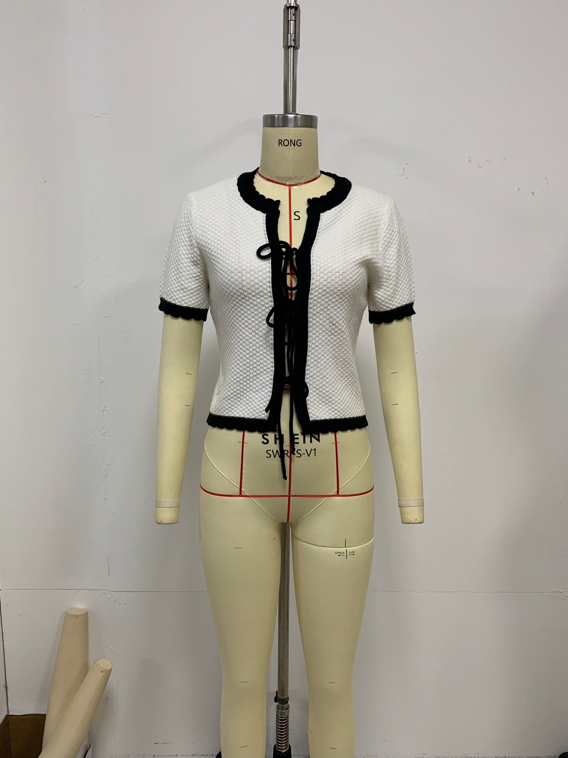 Summer Women Short Sleeve Knit Cardigan Women Gym From House