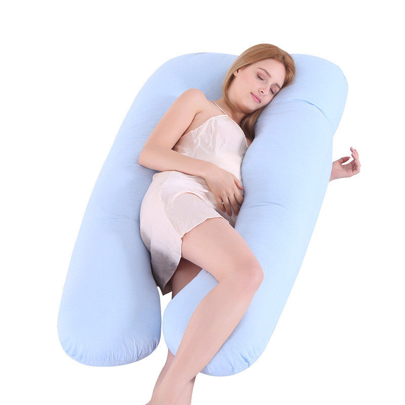 Summer Sleeping Support Pillow For Pregnant Health dealsniper-net Light Blue