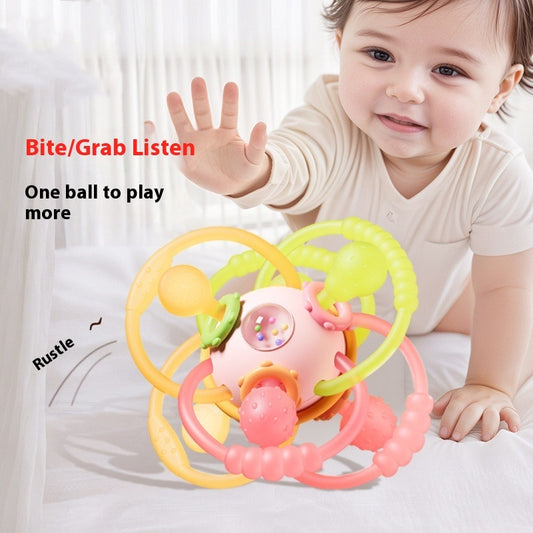 Hand Ball Silicone Biteable Toy Kids dealsniper-net