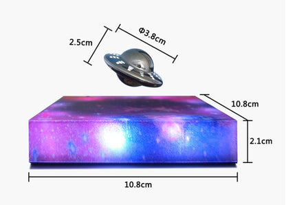 Levitating UFO Color Galaxy Lamp Magnetic Suspension UFO Kids dealsniper-net