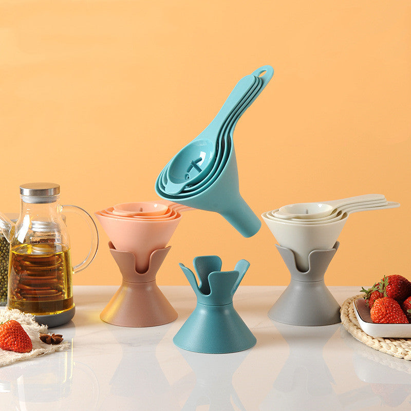 Plastic Funnel Six-in-one Multifunctional Set Kitchen DealSniper.net