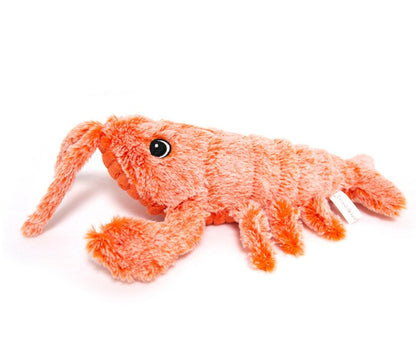 Pet Toys Electric Jumping Shrimp USB Charging Simulation Pets dealsniper-net