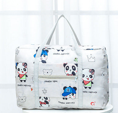 Foldable Travel Duffel Bag Tote Carry On Luggage Bag For Women Travel dealsniper-net Panda