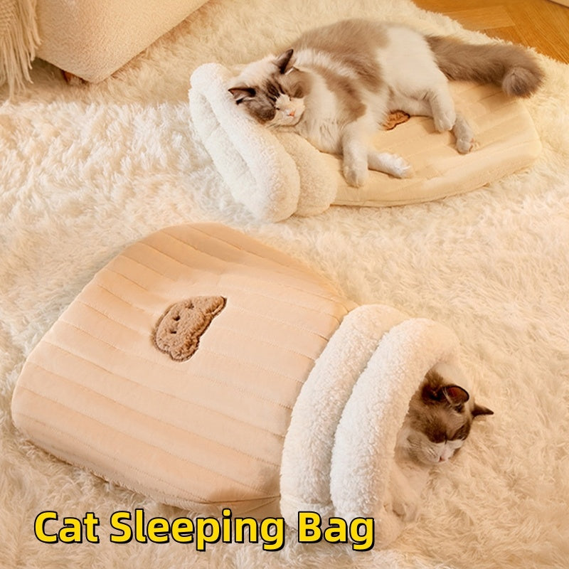 Sleeping Bag Warm Closed Pocket Cat Nest Pets dealsniper-net