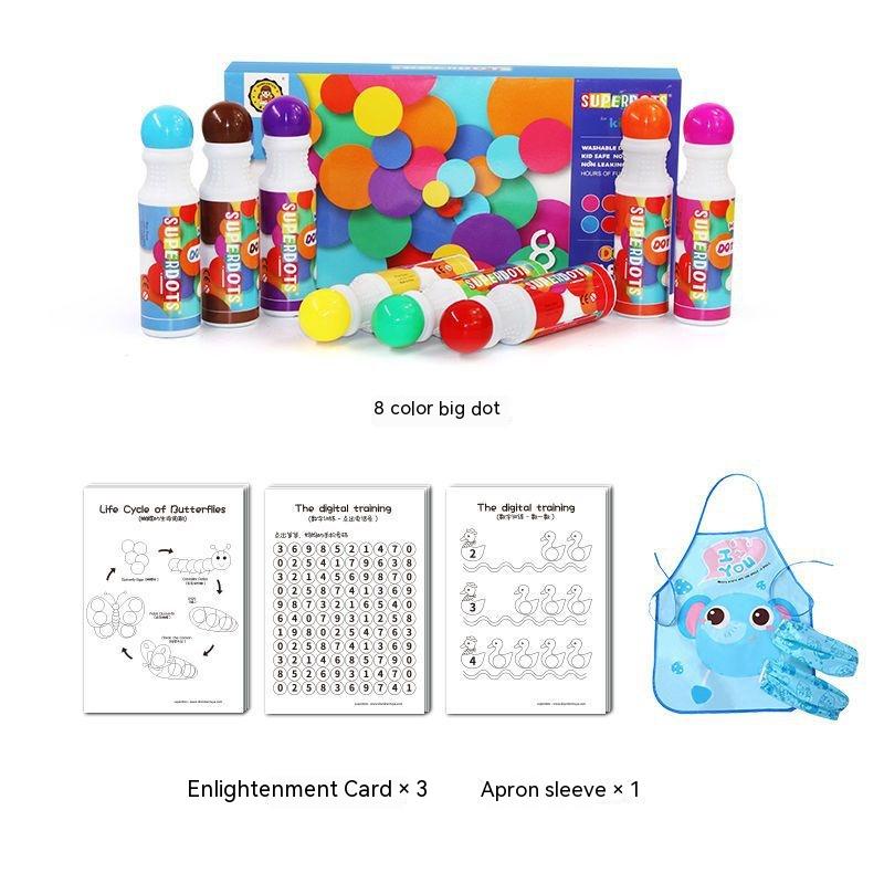 Children's Graffiti Painting Stationery Coloring Early Education Gift Box