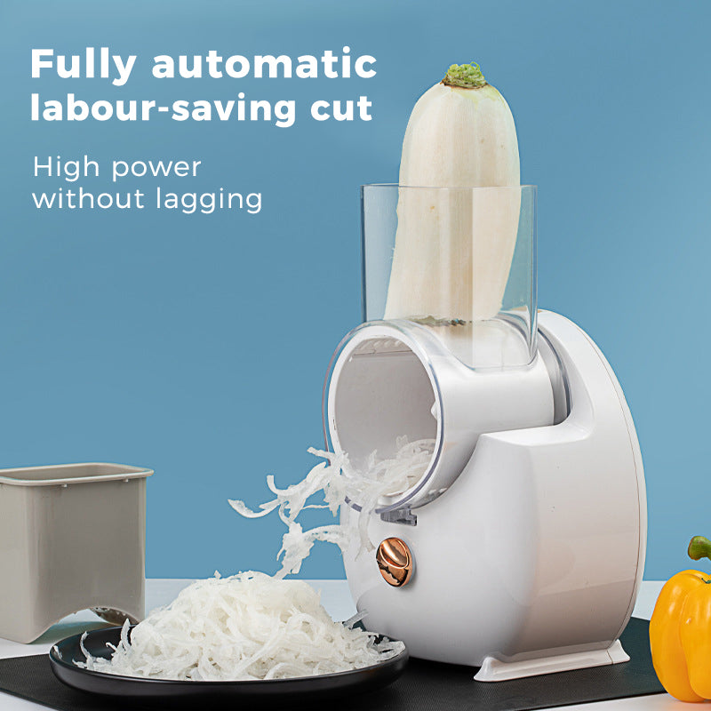 Electric Vegetable Slicer Multifunctional Potato Carrot Cutter Kitchen Gym From House