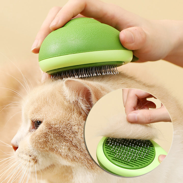 Cat Brush Hair Remover Cleaning Avocado Shaped Dog Pets dealsniper-net