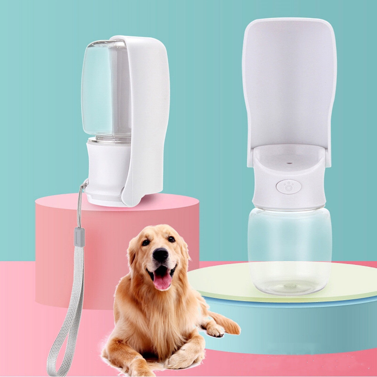 Dog Portable Water Bottle Foldable Pet Water Dispenser Pets dealsniper-net