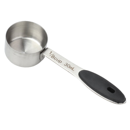 30ml Coffee Measuring Scoop 1/8 Cup Stainless Steel Kitchen dealsniper-net