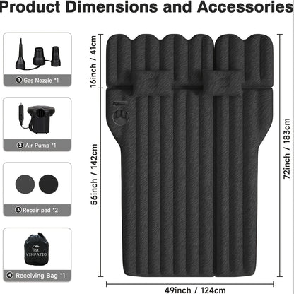 Air Mattress For SUV, Inflatable Car Air Mattress For Camping