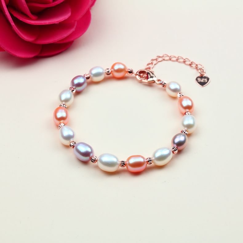 Fashion Bracelet Freshwater Pearl Trend Bracelet Jewelry dealsniper-net Mixed color