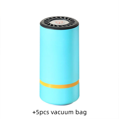 New Mini Vacuum Sealer Kitchen Portable USB Electric AirPump