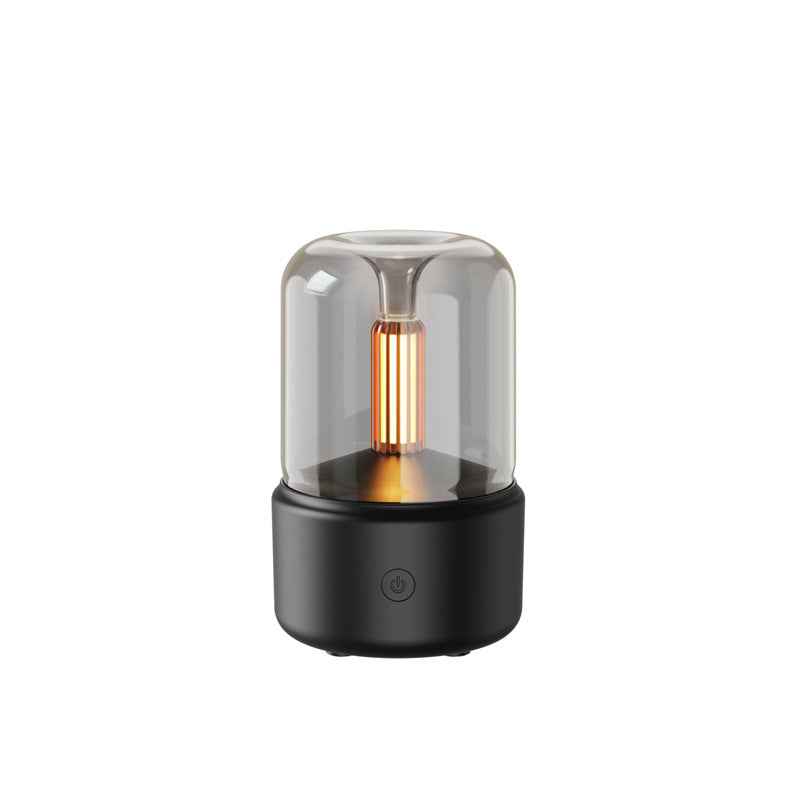 Atmosphere Light Humidifier Candlelight Aroma Diffuser Portable Home Decor DealSniper.net